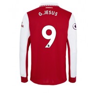 Fotbalové Dres Arsenal Gabriel Jesus #9 Domácí 2022-23 Dlouhý Rukáv